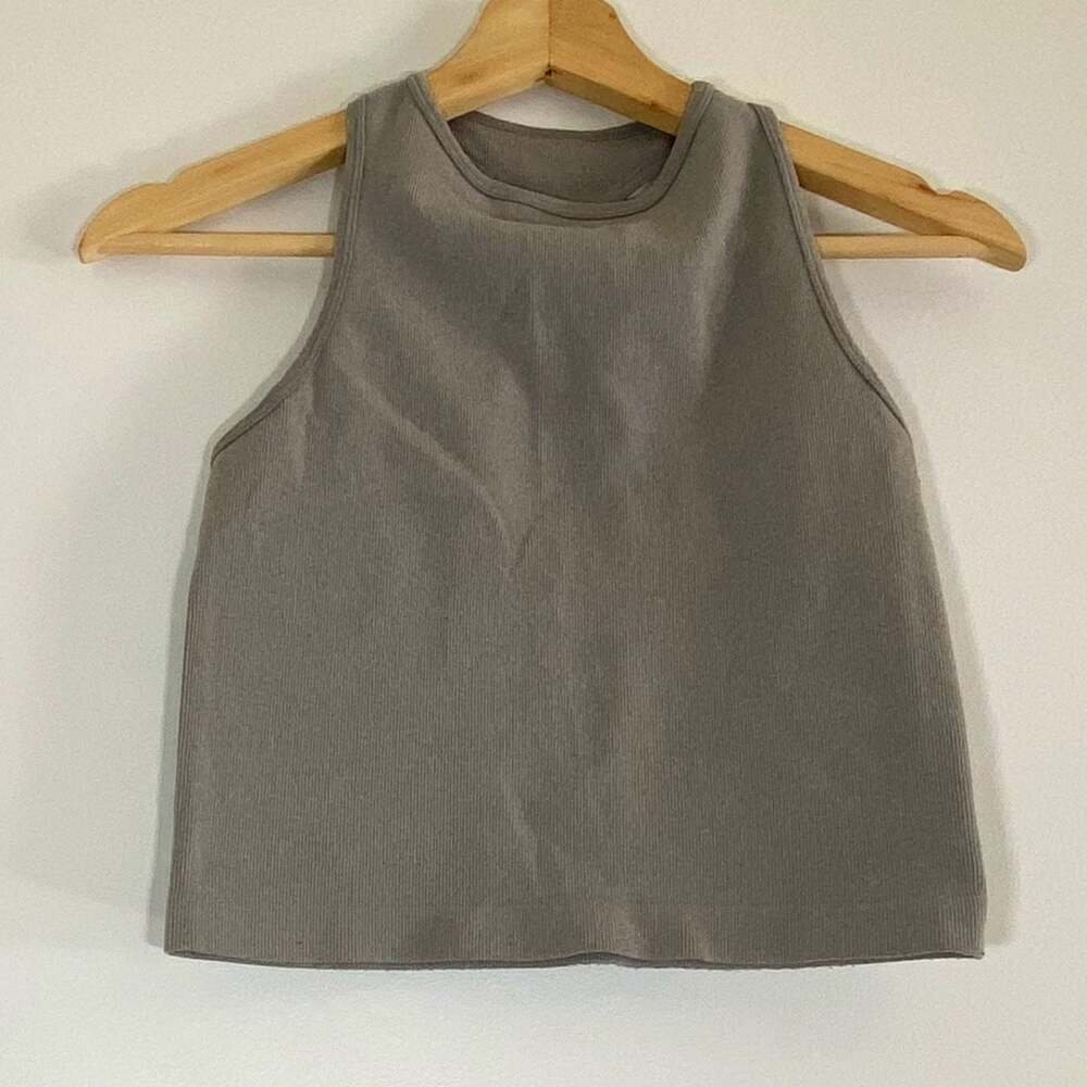 Free People Intimately Seamless Ribbed Crop Top - Small - Picture 1 of 3